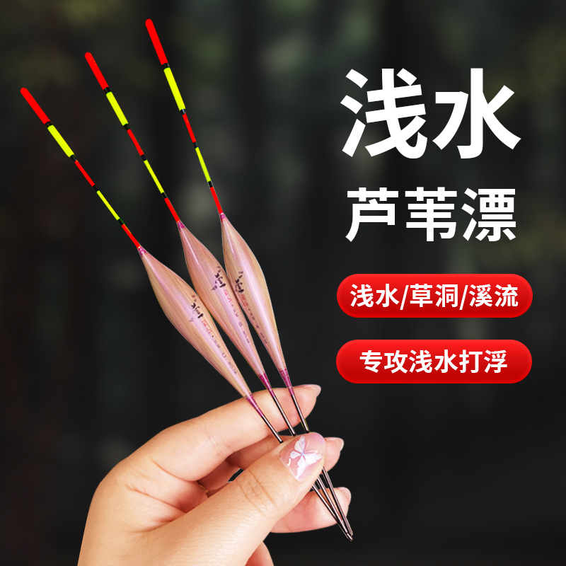 高灵敏浅水芦苇鲫鱼漂