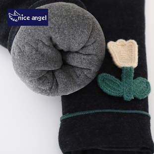 【蚕丝棉裤】女童加绒加厚打底裤女儿童冬季一条过冬北方宝宝裤子