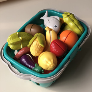 女孩过家家切蔬菜水果煮饭厨房礼物贝恩施男宝宝扮家家儿童玩具