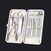 指甲钳剪修甲指甲刀套装 修手修脚磨甲挖耳勺毛剪刀眉剪夹指甲锉