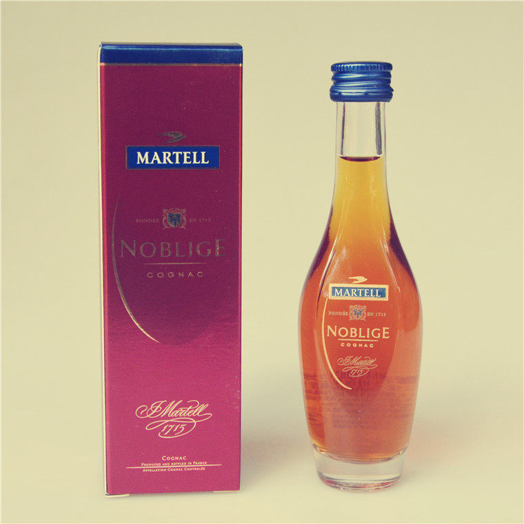 酒版收藏 马爹利MARTELL 名仕干邑白兰地50ml小洋酒迷你酒办进口