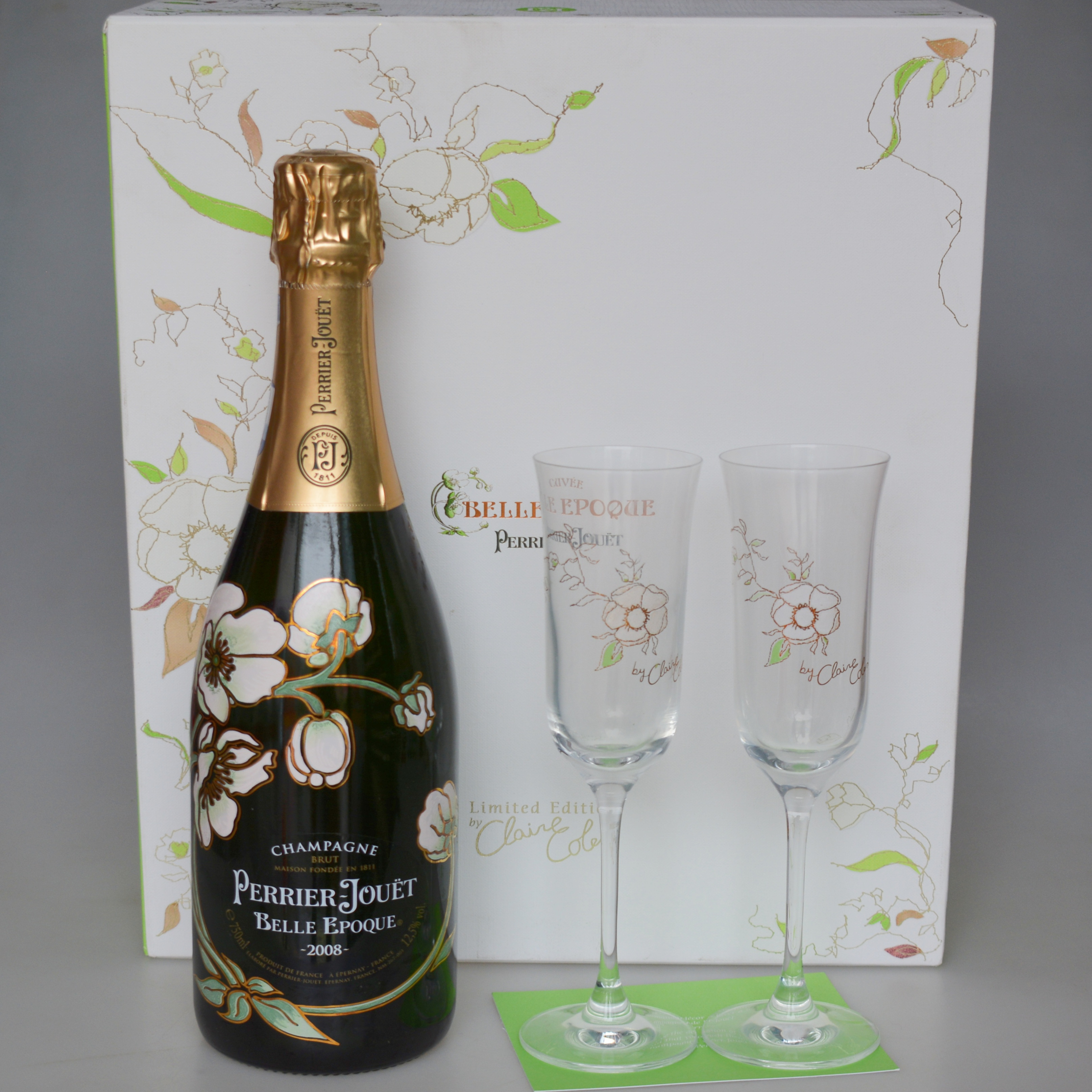 巴黎之花美丽时光香槟白中白礼盒