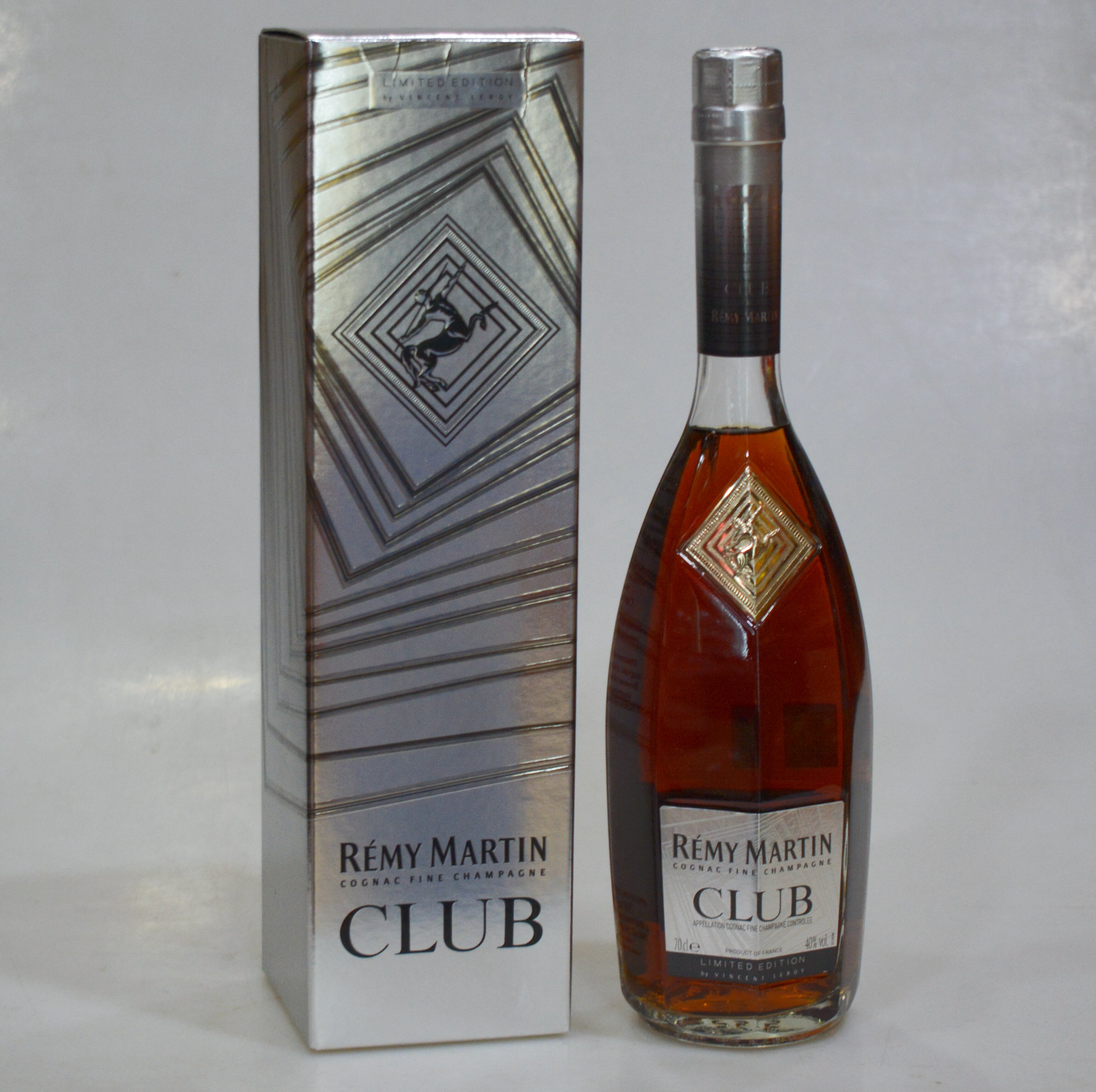 洋酒收藏2016年法国人马club角马文森特限量版干邑白兰地700ml盒