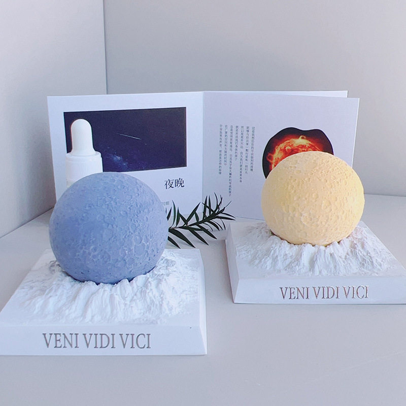 原创 【光变】阿尔斯星球香薰车载摆件卧室扩香石创意伴手礼套装