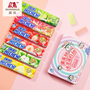 CHEW水果果汁软糖57g条装 森永嗨啾HI 儿童办公室零食 会员专享