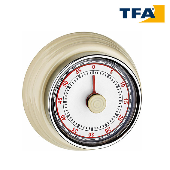 【现货】德国TFA Dostmann磁铁复古计时器烘焙机械定时器