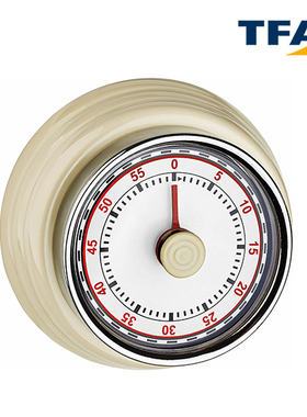 【现货】德国TFA Dostmann磁铁复古计时器烘焙机械定时器