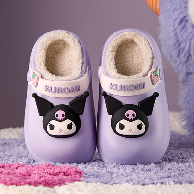 库洛米儿童棉拖鞋女童外穿