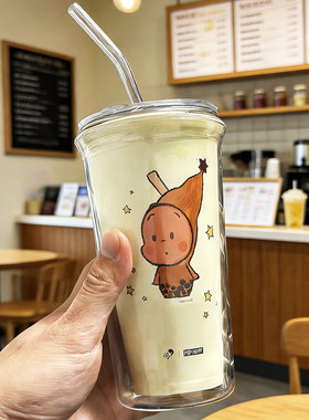 喜茶星星人联名杯子改造diy改造星星人联动PP杯爆改含304内胆套装