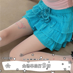 袜纯欲美肤遮瑕袜 SEE自制少女猫咪印花丝袜Lolita连裤 LET