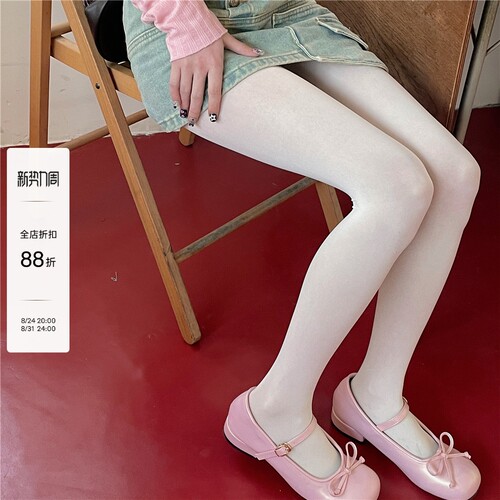 LETMESEE微透天鹅绒连裤袜