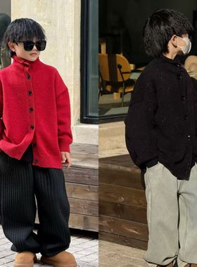 THE LUHAN【亮晶晶】秋冬潮牌会发亮的毛衣亲子装中大童25790