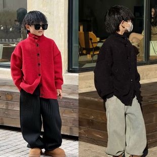 毛衣亲子装 THE 秋冬潮牌会发亮 亮晶晶 中大童25790 LUHAN