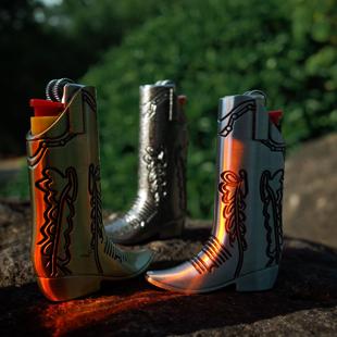 金属比克机芯J5打火机套防爆56g个性礼物小众中古金银