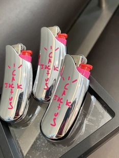 比克bic一次性打火机替换金属套子小巧高档创意个性潮牌送男友礼