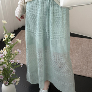 自带内衬设28119 韩系慵懒风镂空版 TB媞宝 浪漫假日26年夏上新爆款