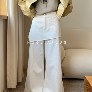 显瘦时尚 2026春夏新修身 88107 夏上新设计感屁帘休闲裤 灰姑娘CICI