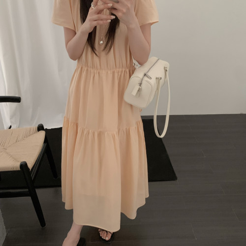 V.STUDIO-夏上新抽绳连衣裙连衣裙81051