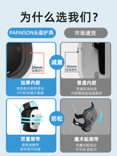 备女 自行车骑行头盔平衡车防护装 护膝套装 轮滑滑板护具儿童溜冰鞋