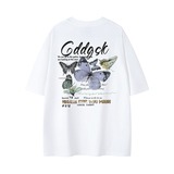 已注册/夏季卡通蝴蝶印花短袖T恤男宽松体恤打底衫DT0299/P25，男装T恤，电商B316