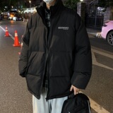 冬季港风加厚羽绒棉服男潮牌棉衣情侣大码宽松港风外套MY333/P90，男装棉衣，电商B316