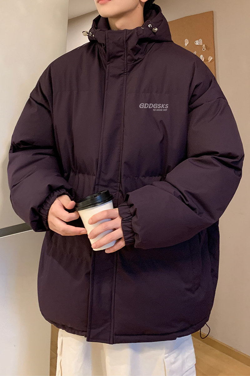 冬季宽松休闲面包服潮大码保暖棉衣百搭立领加厚外套MY1172/P100,男装棉衣,电商B316