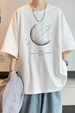 已注册/夏季纯棉印花男短袖T恤港风半袖体恤打底衫DT3855/P25，男装T恤，电商B316