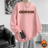 已注册/冬季新渐变印花圆领卫衣男情侣外套WY3383/P35加绒P40，男装卫衣，电商B316