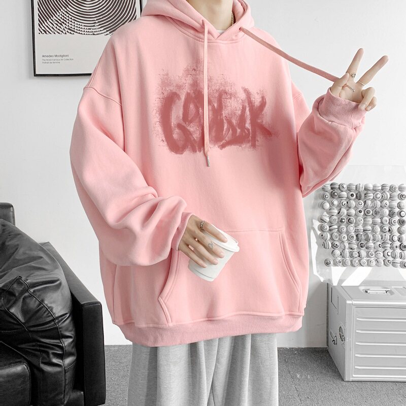 已注册/秋季连帽情侣卫衣男大码打底衫情侣外套WY8831/P45加绒P50，男装卫衣，电商B316