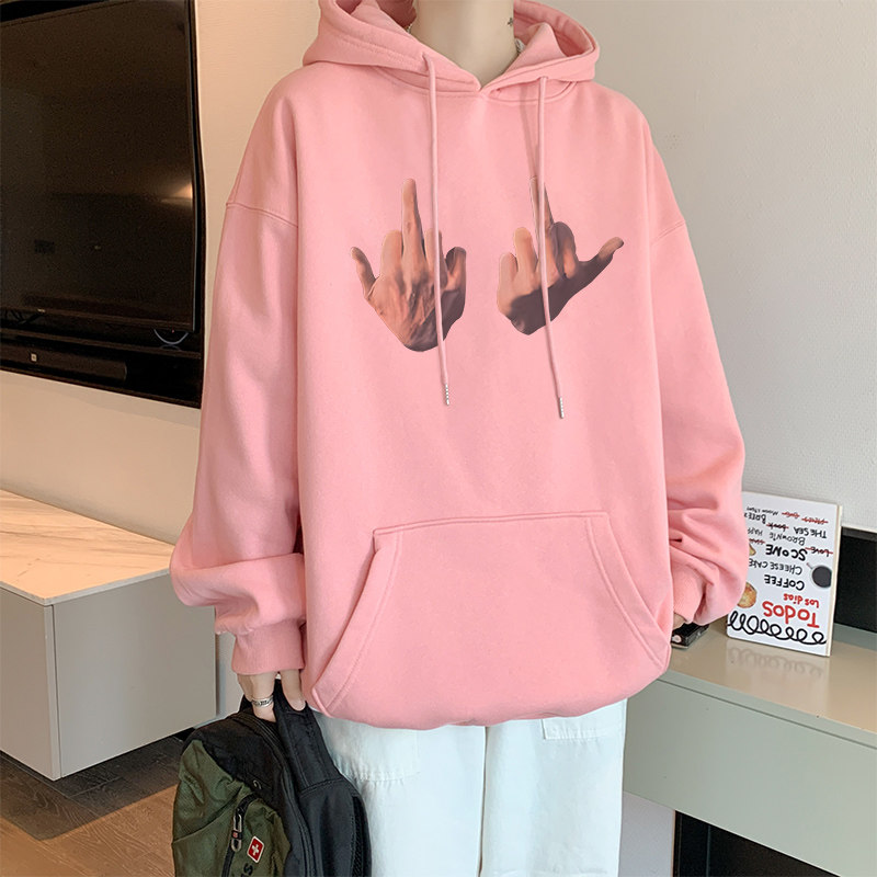 已注册/秋季美式重磅连帽卫衣男落肩大码打底衫WY9179/P45加绒P50,男装卫衣,电商B316