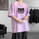 已注册/夏季内景纯棉潮牌宽松短袖T恤男圆领体恤衫DT9648/P25，男装T恤，电商B316