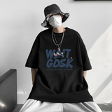 已注册/夏季印花短袖T恤男港风半袖大码体恤打底衫DT8883/P25，男装T恤，电商B316