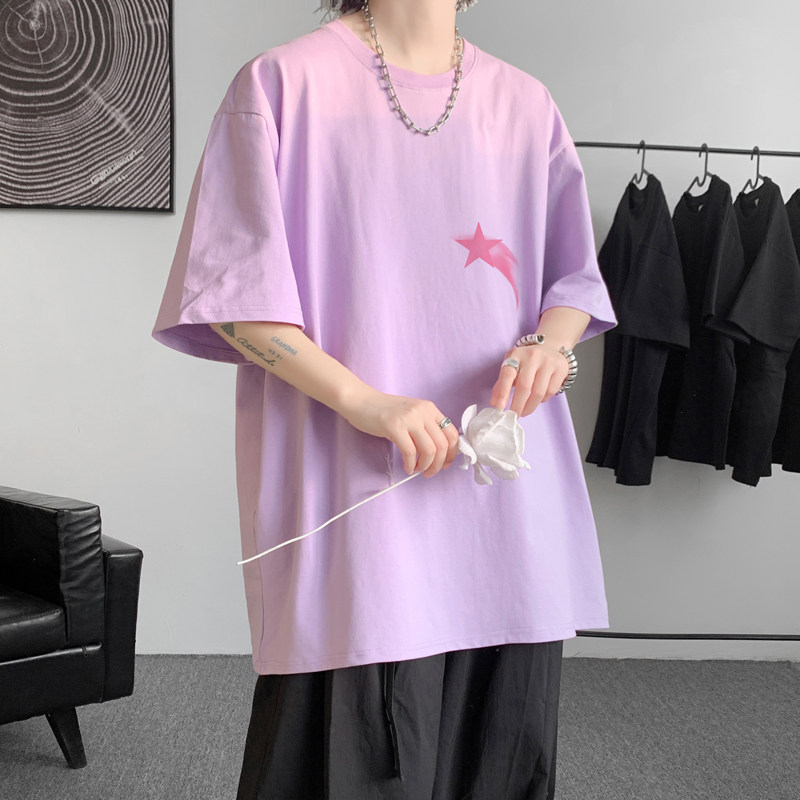 已注册/夏季纯棉日系半袖短袖T恤男大码体恤打底衫DT8113/P25,男装T恤,电商B316