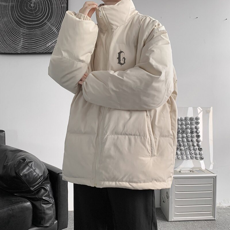 已注册/冬季新印花立领棉衣男生加厚棉服棉袄外套WY3553/P100,男装棉衣,电商B316