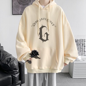 已注册/12色秋季美式潮牌长袖卫衣男印花T恤外套打底衫WY8823/P45图片