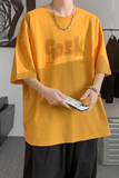 已注册/夏季黄色宽松短袖T恤男健身纯棉体恤打底衫DT1430/P25，男装T恤，电商B316
