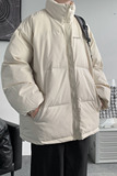 已注册/冬季羽绒棉衣男港风宽松立领加厚棉服棉袄外套MY3333/P88，男装棉衣，电商B316