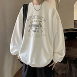 已注册/华棉秋季潮流宽松卫衣男圆领打底衫宽松外套WY1560/P35，男装卫衣，电商B316