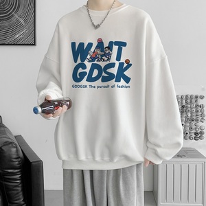 已注册/春季圆领卫衣男生T恤港风外套潮流 WY9368/P35加绒P40图片