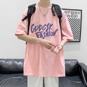 已注册/2025夏季印花短袖T恤男港风半袖体恤打底衫DT6838/P25图片