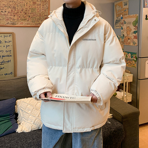 冬季休闲潮流面包服潮大码保暖棉衣情侣立领加厚外套 MY1171/P100图片