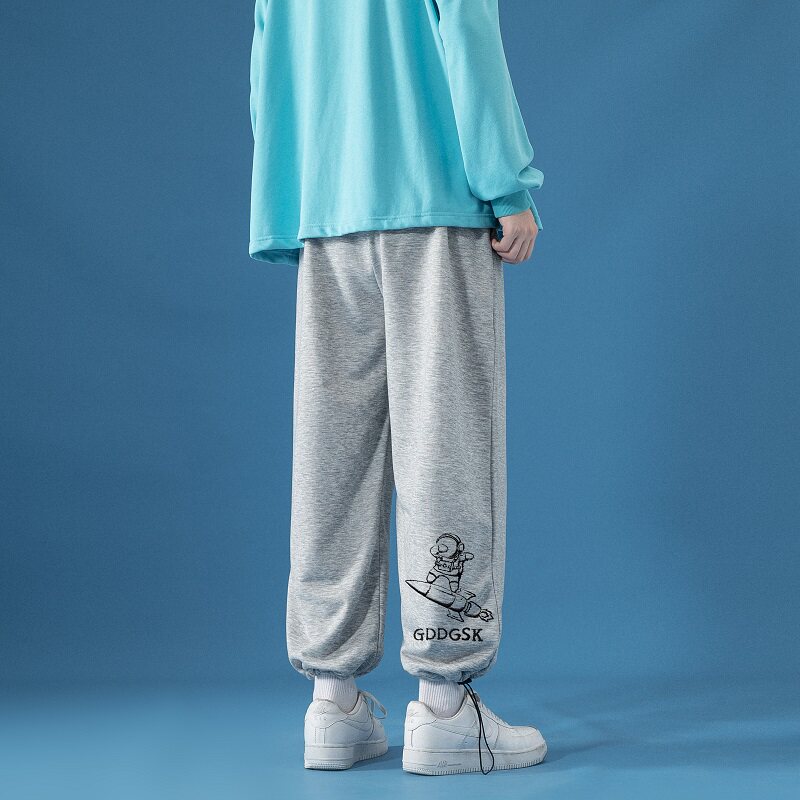已注册/2025秋季新款太空人运动裤男女休闲裤大码卫裤YD4386/P45,男装休闲裤,电商B316
