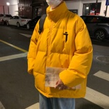 冬季羽绒棉衣男加厚保暖棉服情侣宽松棉袄大码立领外套MY7777/P90，男装棉衣，电商B316