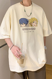 已注册/夏季卡通动漫印花短袖T恤男大码体恤打底衫DT4560/P25，男装T恤，电商B316
