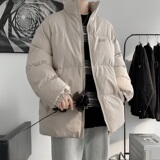 已注册/粉红色冬季立领羽绒棉服男加厚棉服袄大码外套MY3598/P88，男装棉衣，电商B316