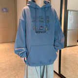 已注册/秋季韩版宽松连帽卫衣男宽松打底衫外套WY9157/P50加绒P55，男装卫衣，电商B316