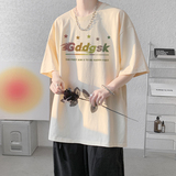 已注册/新夏季纯棉印花黑色短袖T恤男生打底衫体恤DT3360/P25，男装T恤，电商B316
