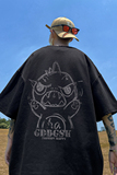 已注册/夏季印花小人黑色短袖T恤男大码体恤打底衫DT8990/P25，男装T恤，电商B316