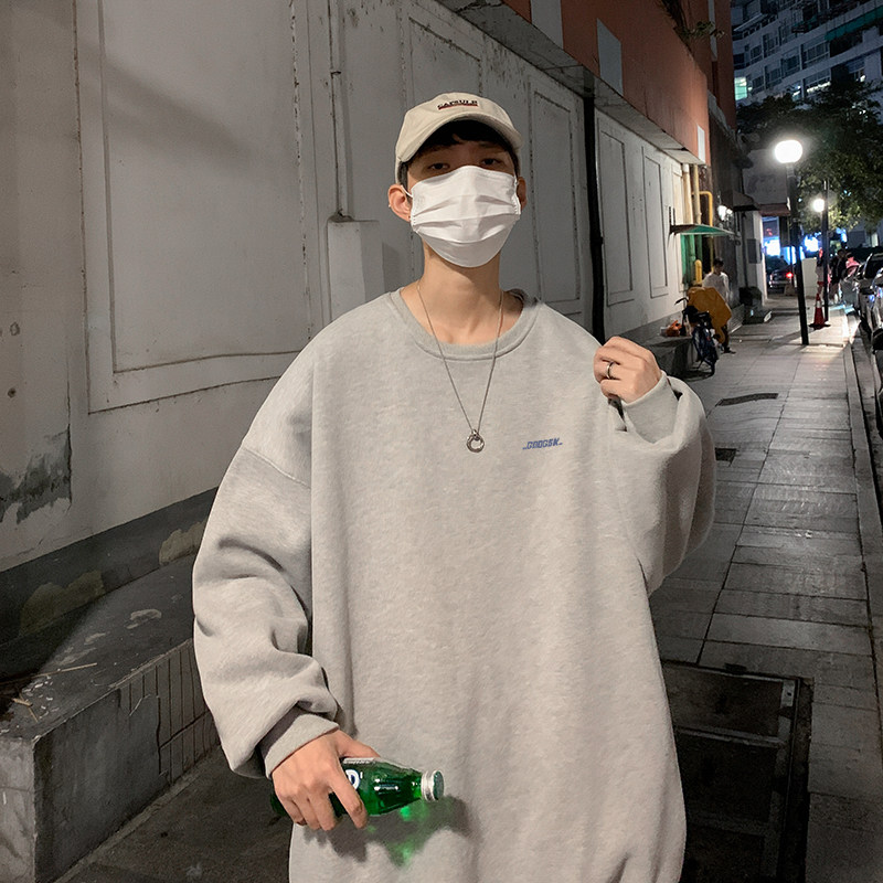 已注册/秋季夜景港风大毛圈卫衣男女打底衫T恤外套WY8833/P28,男装卫衣,电商B316