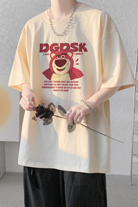 已注册/夏季情侣款纯棉短袖T恤男生大码体恤打底衫DT1454/P25图片